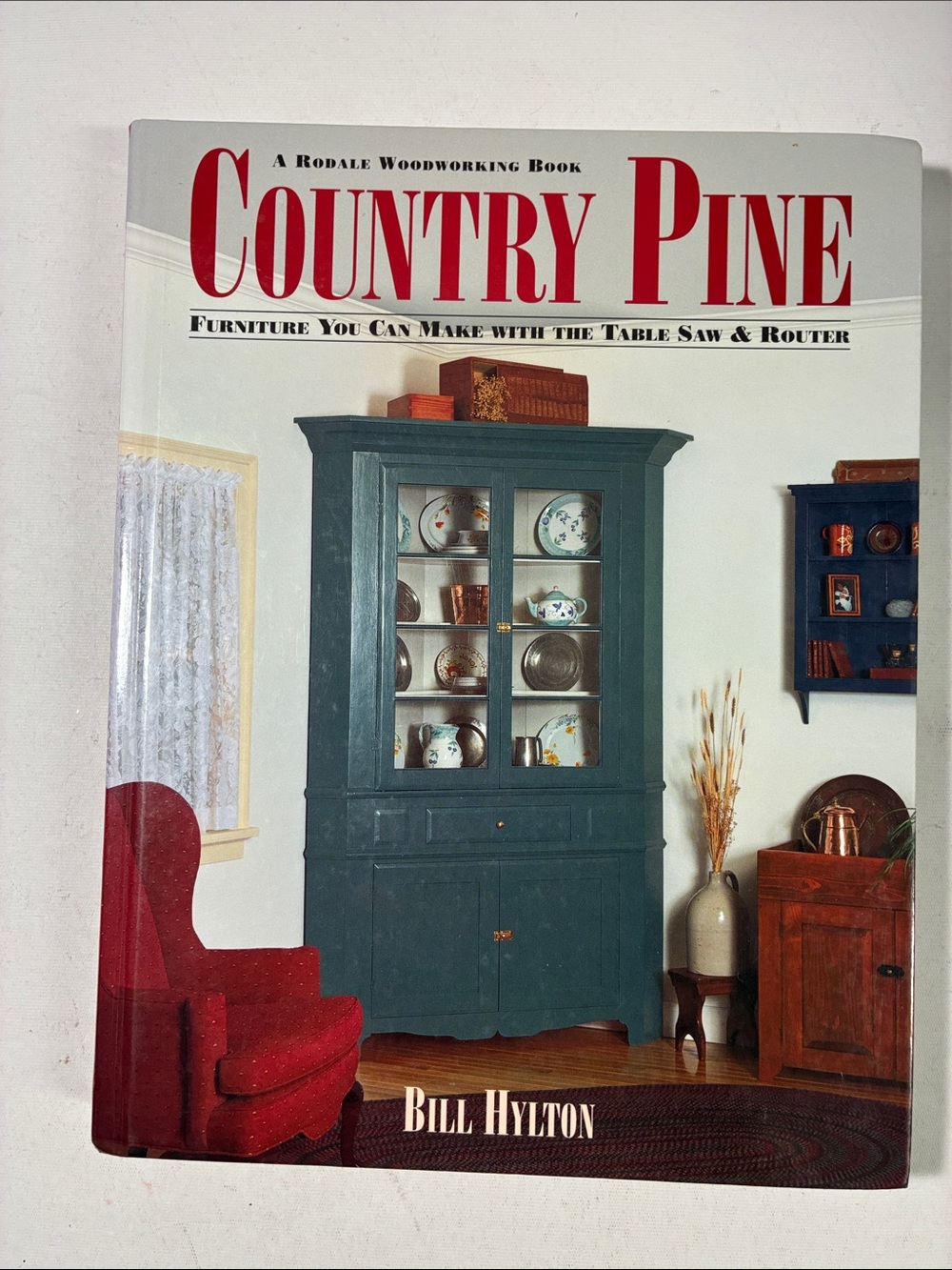 Country Pine Woodworking Book by Bill Hylton - Blue Cover